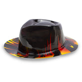 Flame Fedora Hats